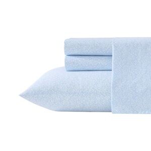 Laura Ashley Maeve Floral Full Sheet Set Blue